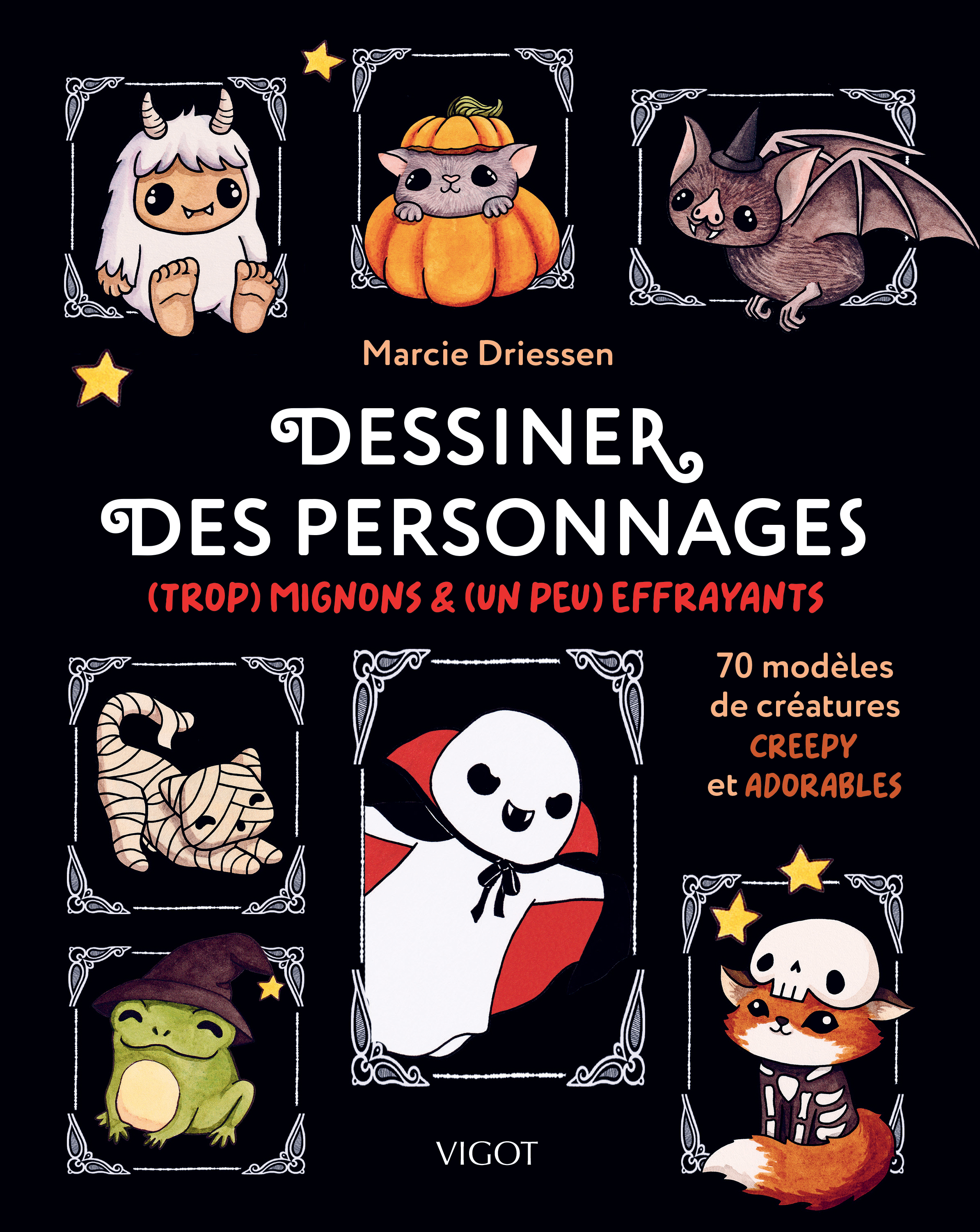 Dessiner des personnages (trop) mignons & (un peu) effrayants
