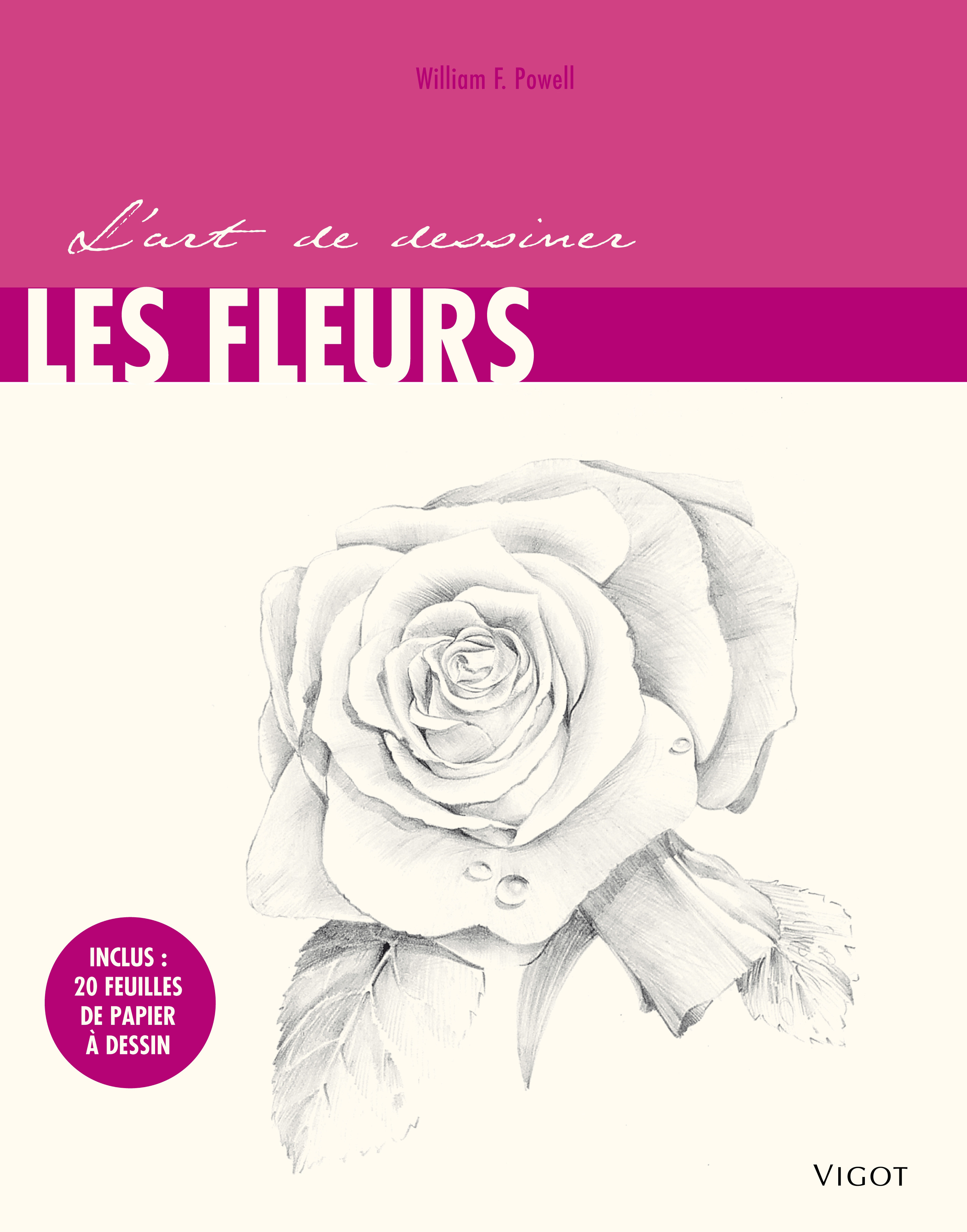 L'art de dessiner des fleurs