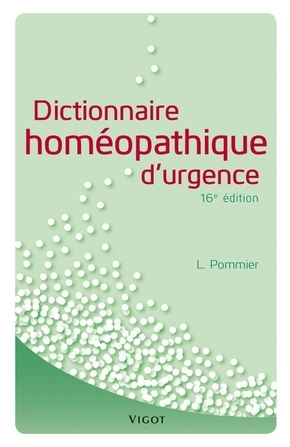 Dictionnaire homéopathique d'urgence
