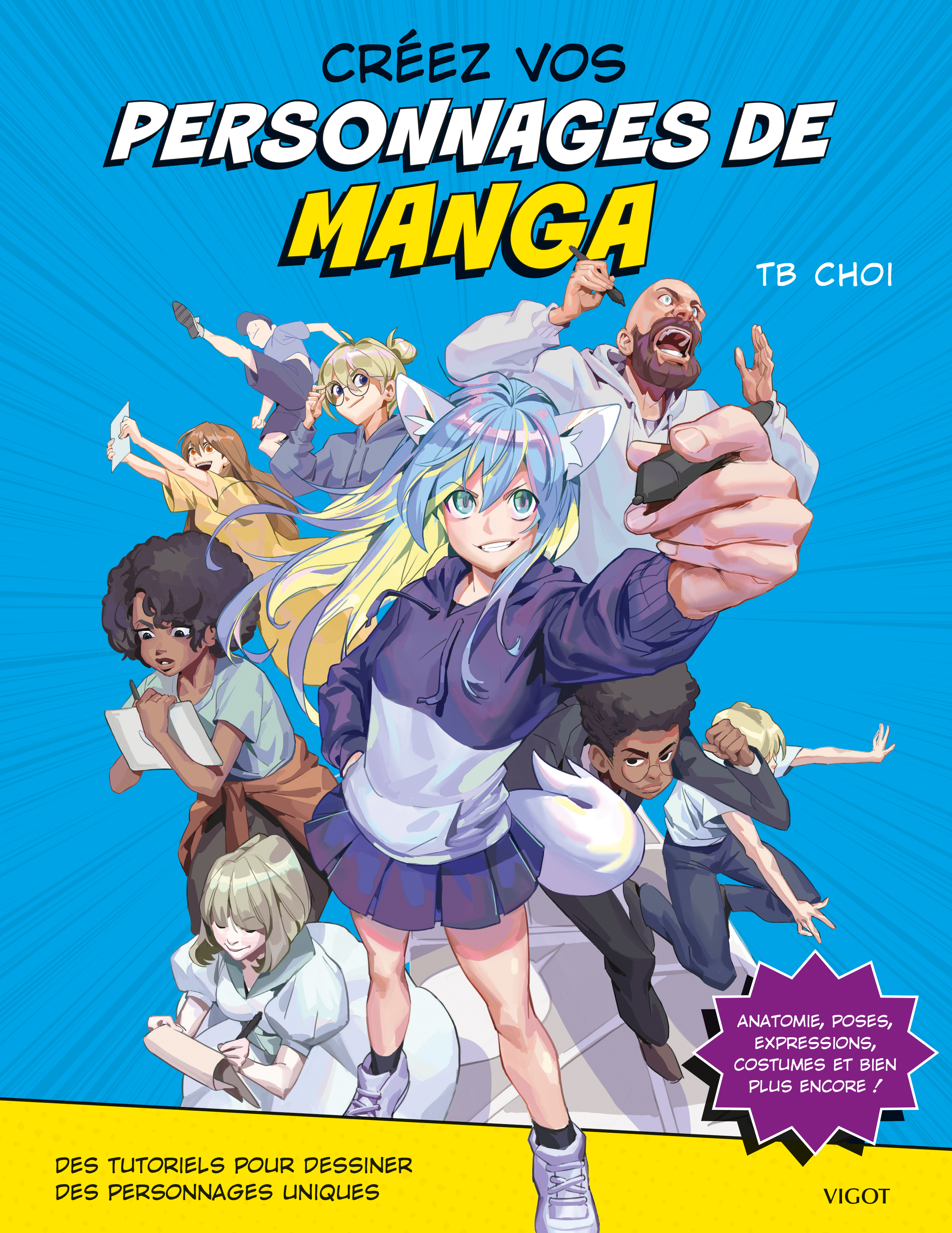 Créez vos personnages de manga