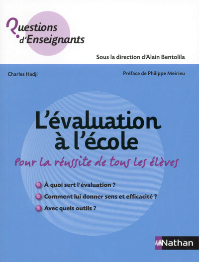 L'évaluation à l'école - Cycles 1-2-3