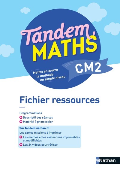 Tandem Maths CM2 - Fichier ressources