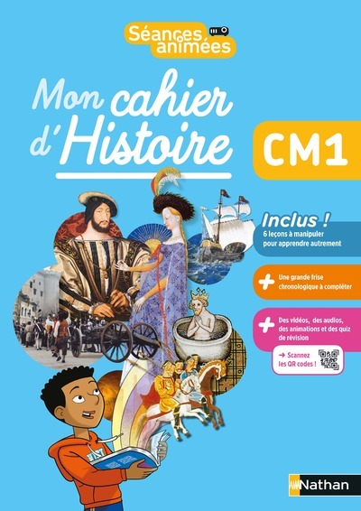 Séances animées - CM1 - Mon cahier d'histoire