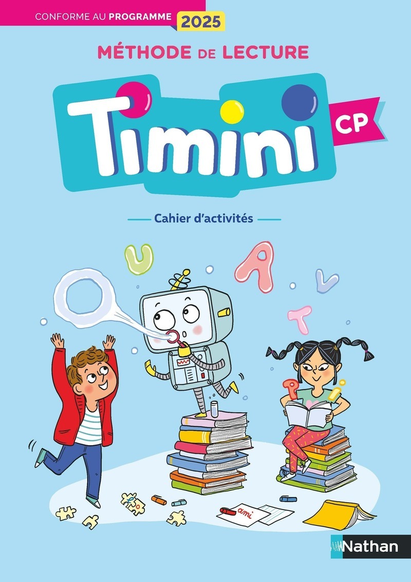 Timini cp - Cahier d'activités de l'élève - Identification des mots - Méthode de lecture