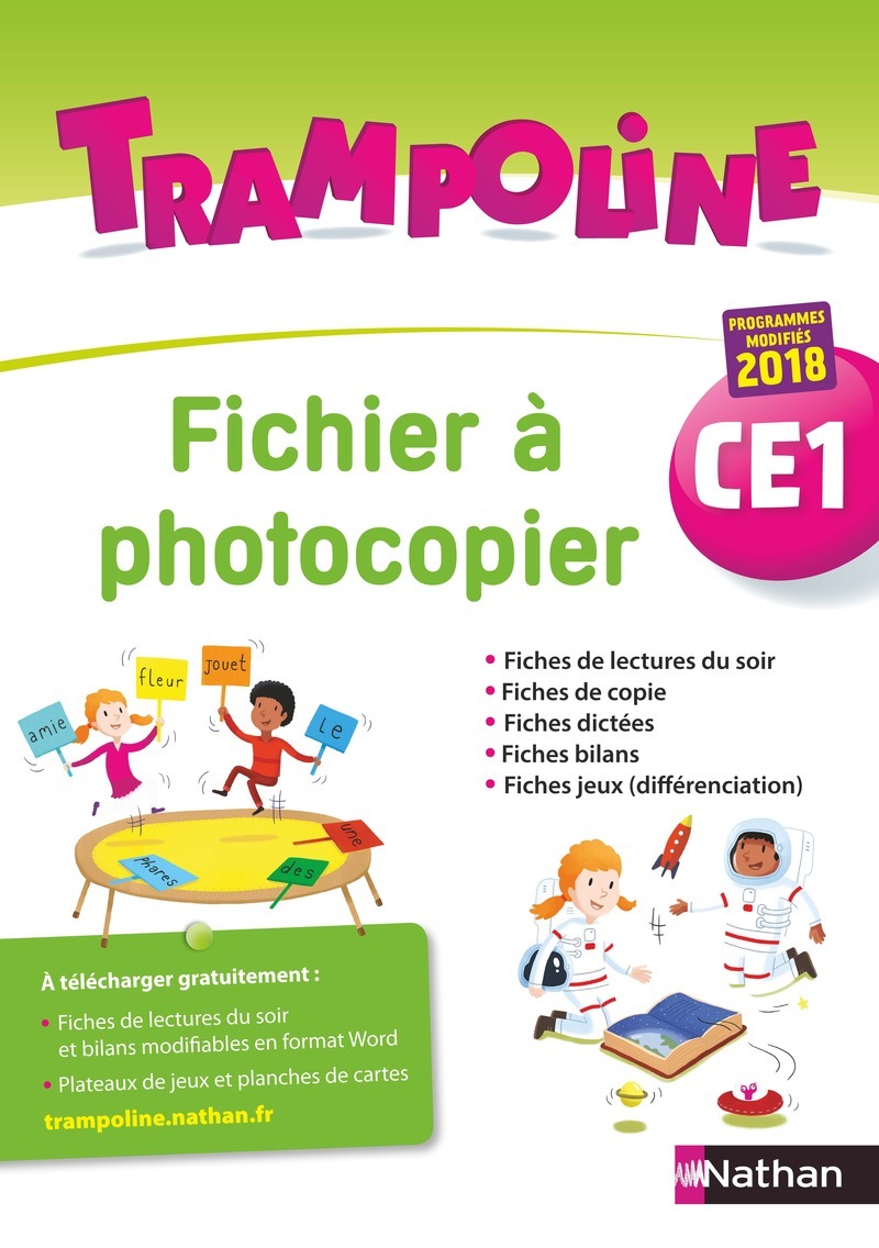 Trampoline - Fichier à photocopier - CE1 - 2019