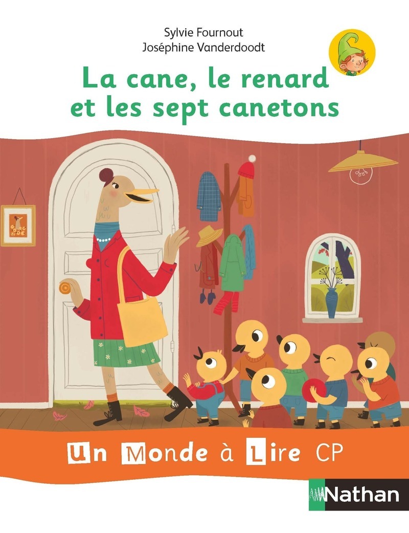 Un monde à lire et à écrire - série blanche - Album 2 CP (La Cane, le renard et les 7 canetons) 2019