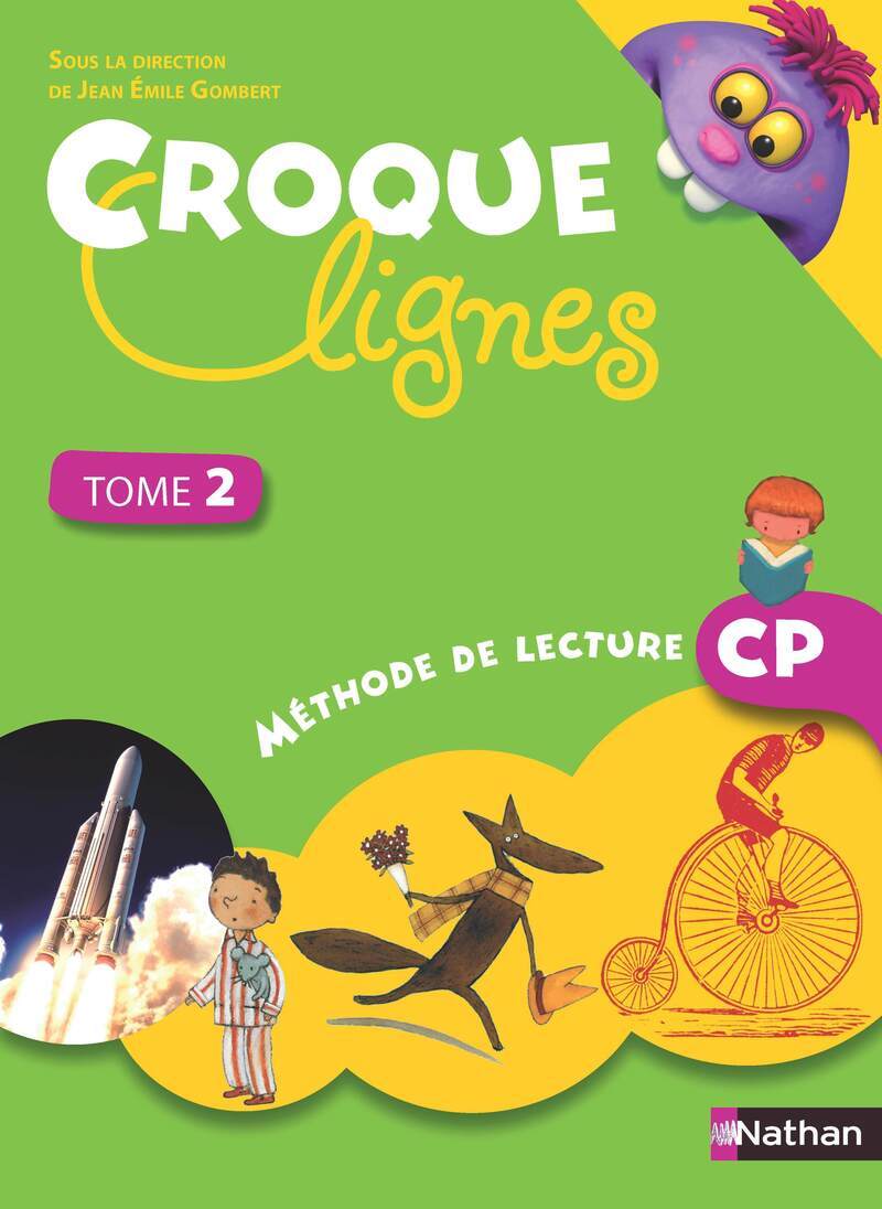 Croque-lignes - manuel élève - tome 2 - CP