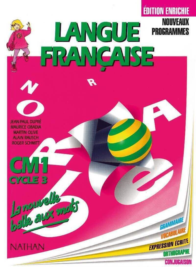 La balle aux mots - manuel - CM1