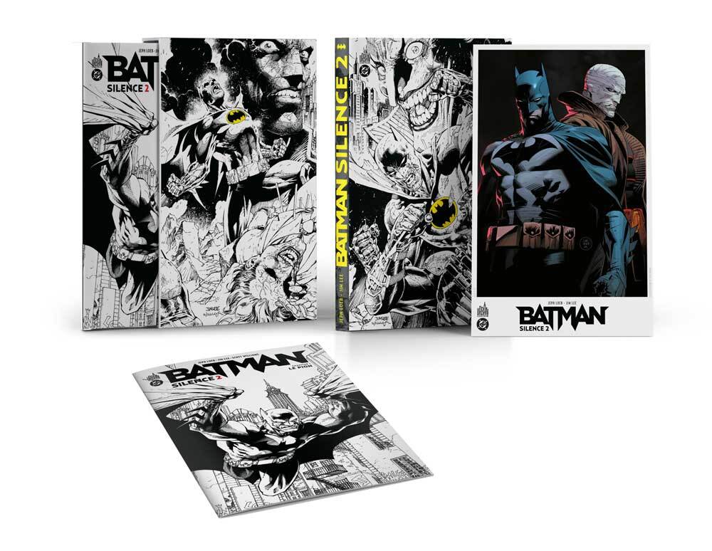1 coffret Batman Silence 2 + Batman158 + 1 ex-libris