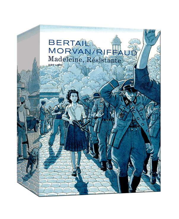 Coffret Madeleine, résistante T4 + ex-libris signé + cale