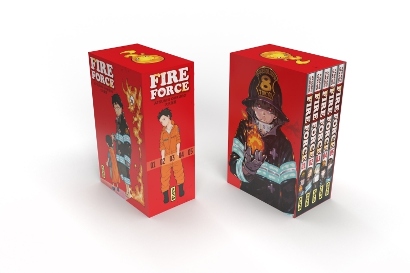 Coffret Fire Force Tome 1 à 5