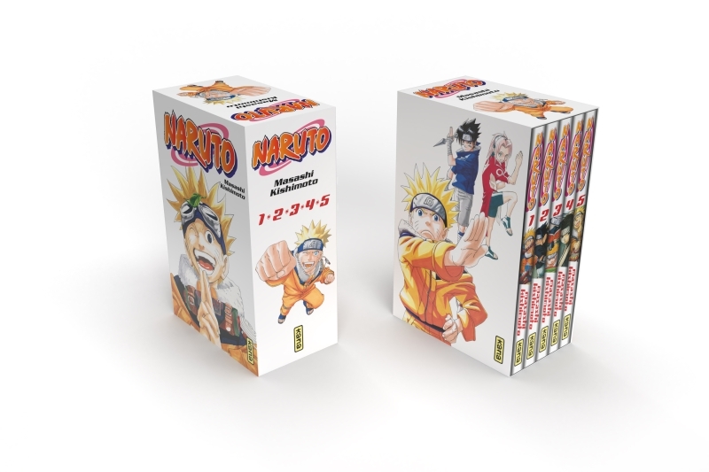 Coffret Naruto Tome 1 à 5