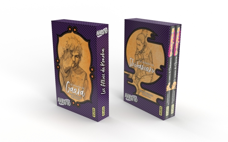 Coffret Naruto Romans : les Alliés de Konoha