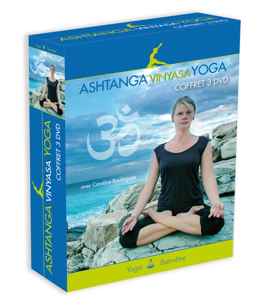 COFFRET ASHTANGA VINYASA YOGA 3 DVD