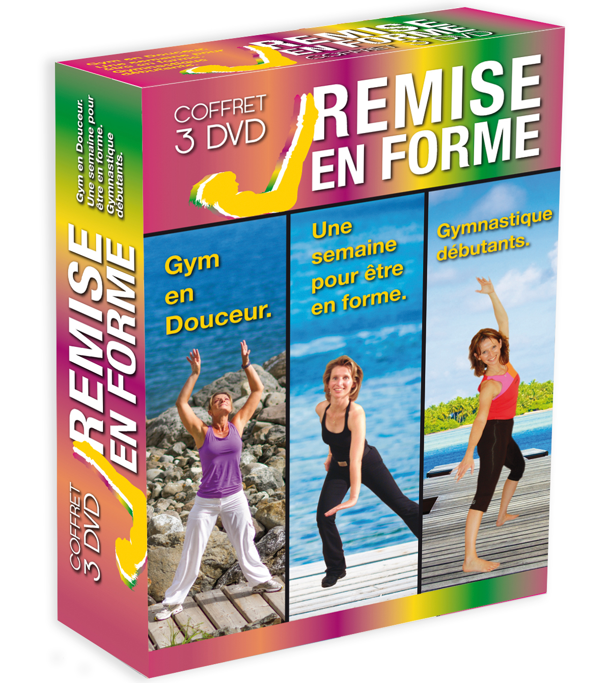 REMISE EN FORME - 3 DVD