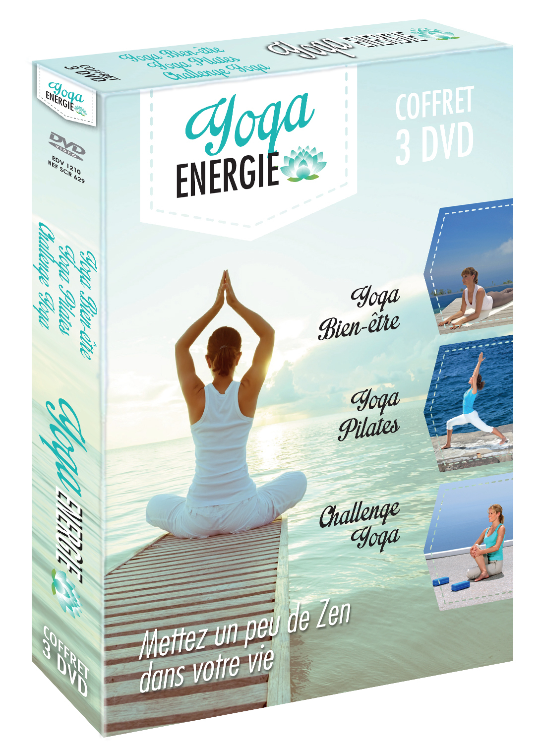 YOGA ENERGIE - 3 DVD