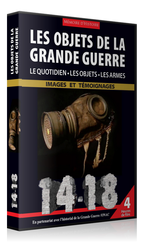 OBJETS DE LA GRANDE GUERRE (LES) - LE QUOTIDIEN-LES OBJETS-LES ARMES - 3 DVD