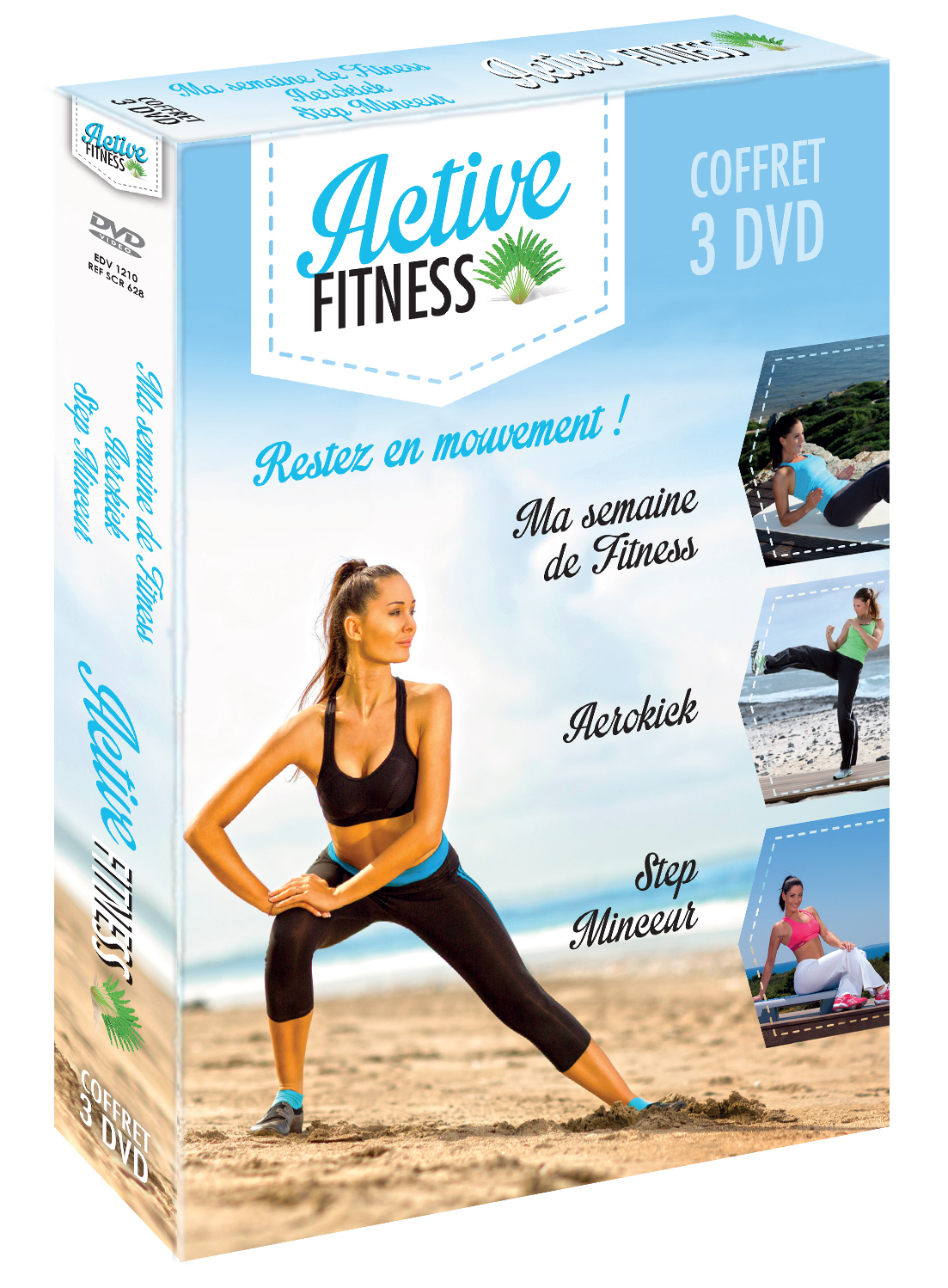 ACTIVE FITNESS - 3 DVD