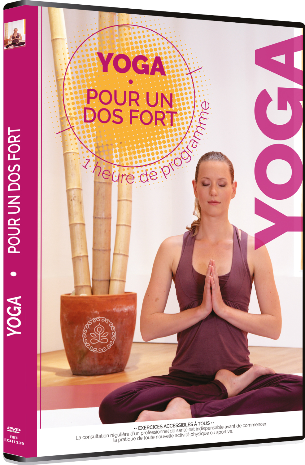 YOGA POUR UN DOS FORT - DVD