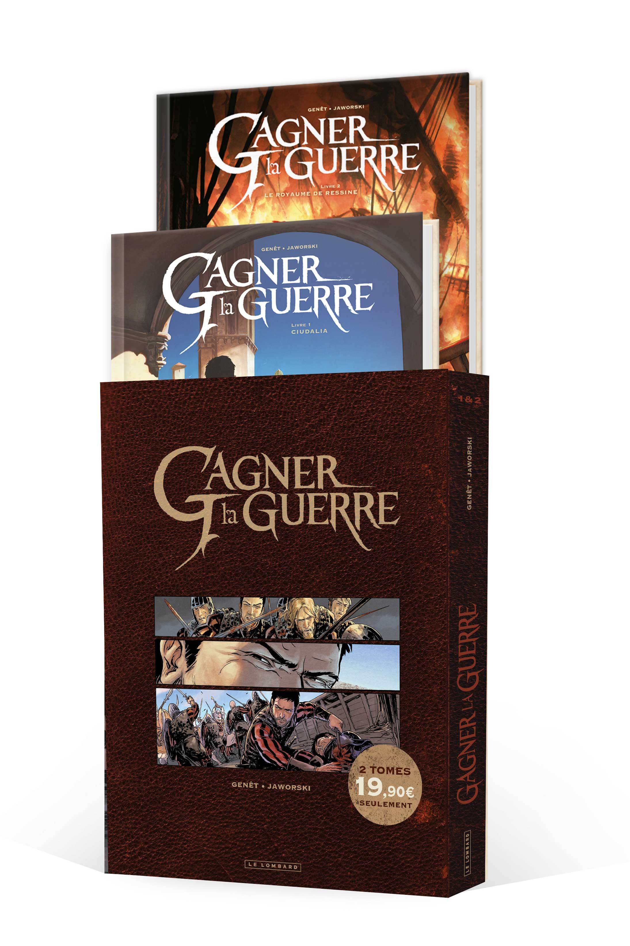 Fourreau Gagner la guerre T1 éd.spéciale + T2