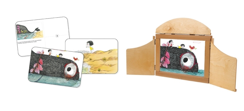 PACK Butaï Little Urban + Kamishibaï Taxi-Baleine