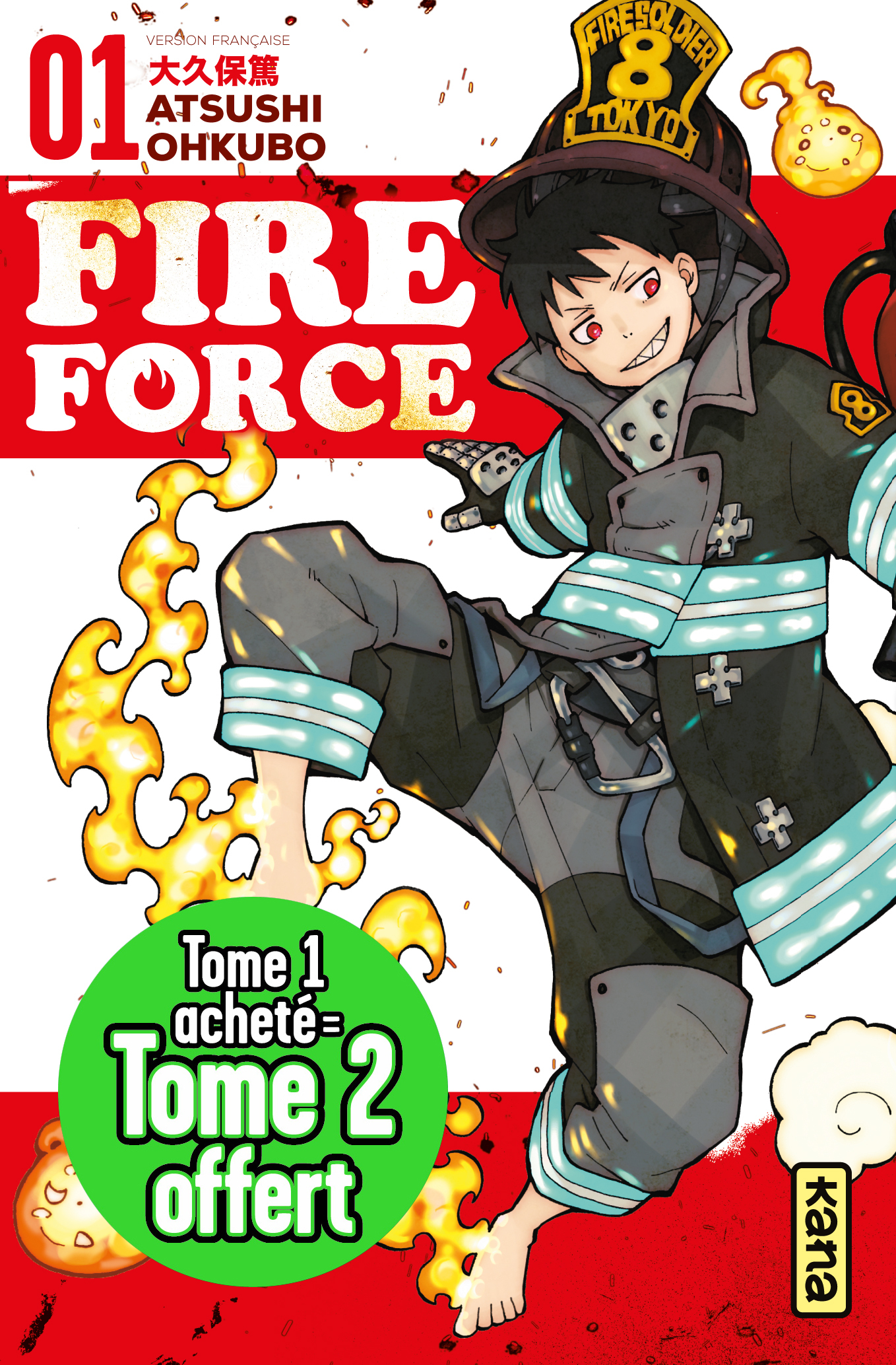 PACK T1&2 FIRE FORCE OP 1+1 2019