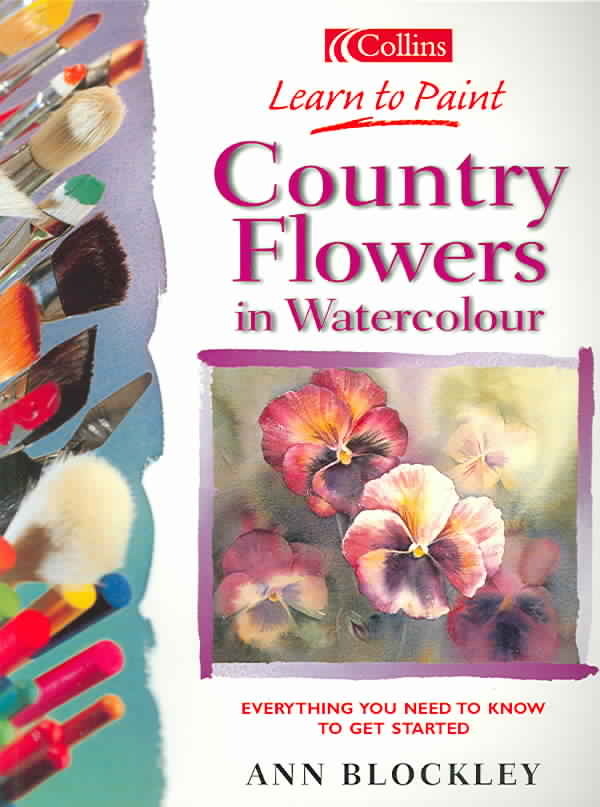 Country Flowers In Watercolour