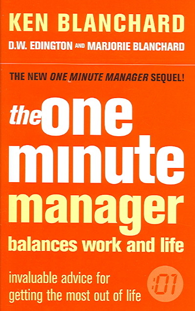 The One Minute Manager Balances Work and Life