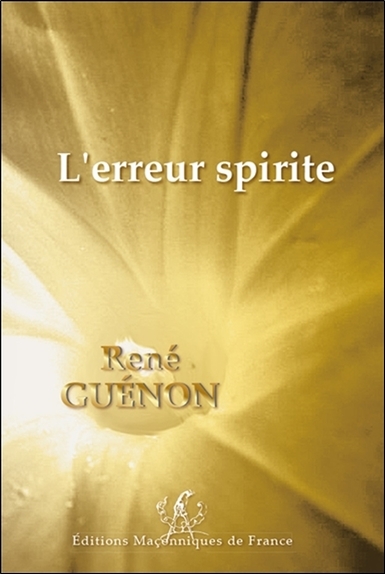 L'erreur spirite