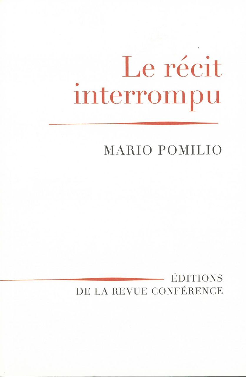 Le Récit interrompu