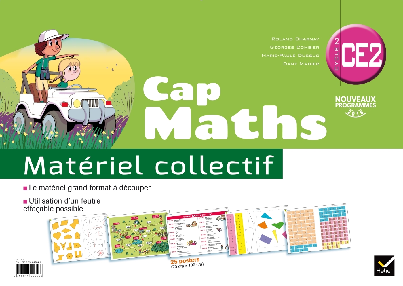 Cap Maths CE2 éd. 2016 -  Matériel collectif