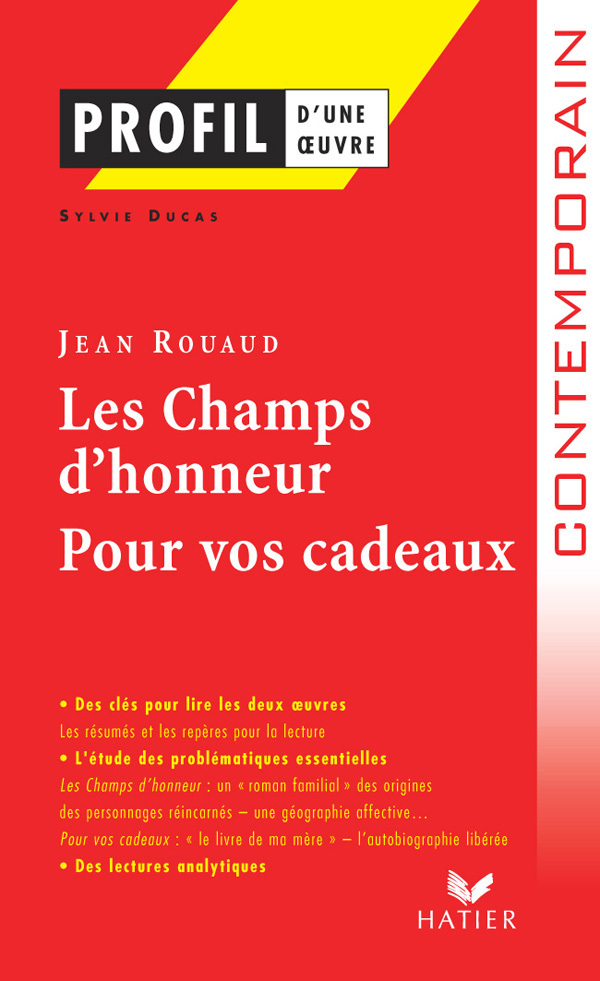 Profil - Rouaud (Jean) : Les Champs d'Honneur, Pour vos cadeaux