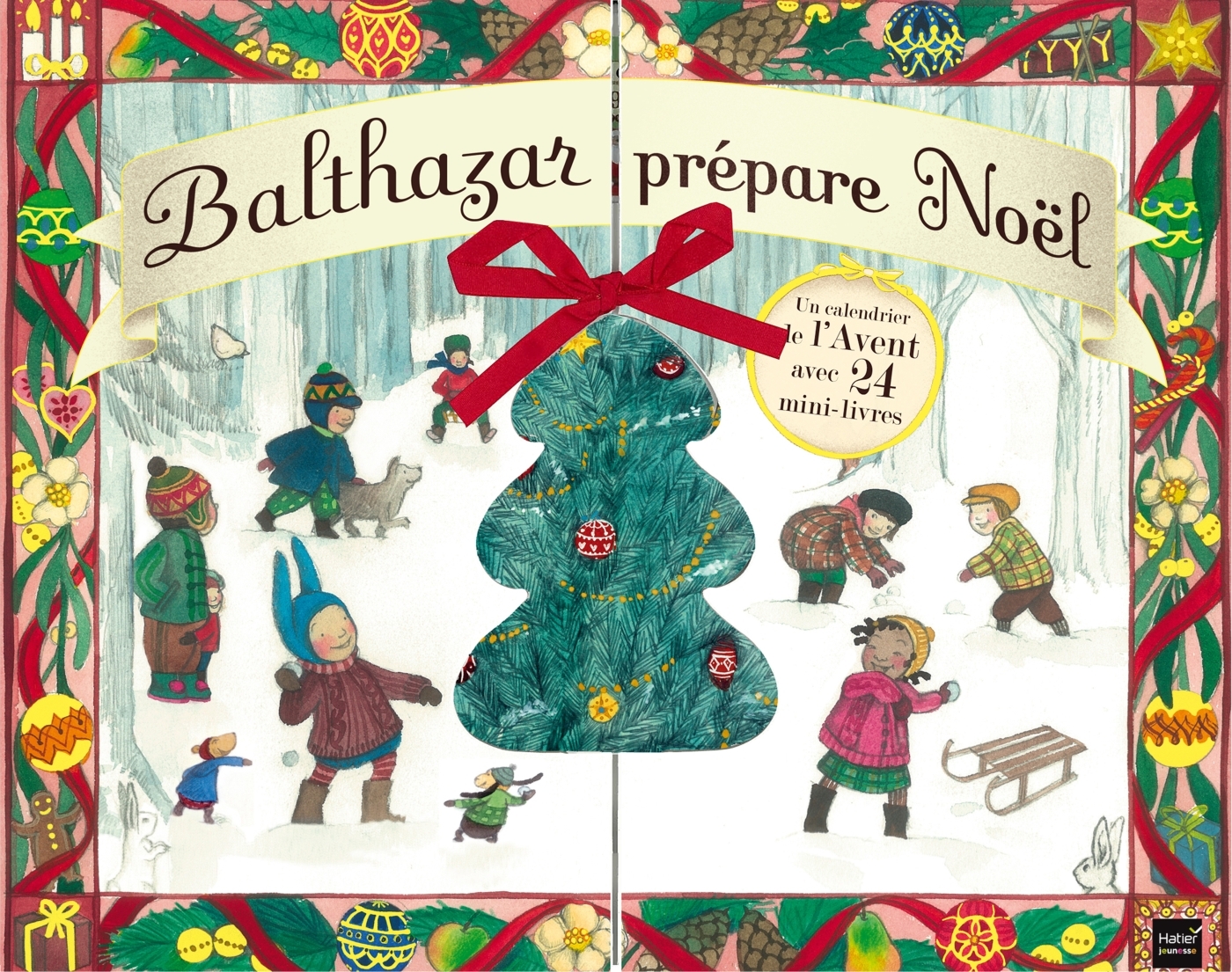 Balthazar prépare Noël - Calendrier de l'avent - Pédagogie Montessori