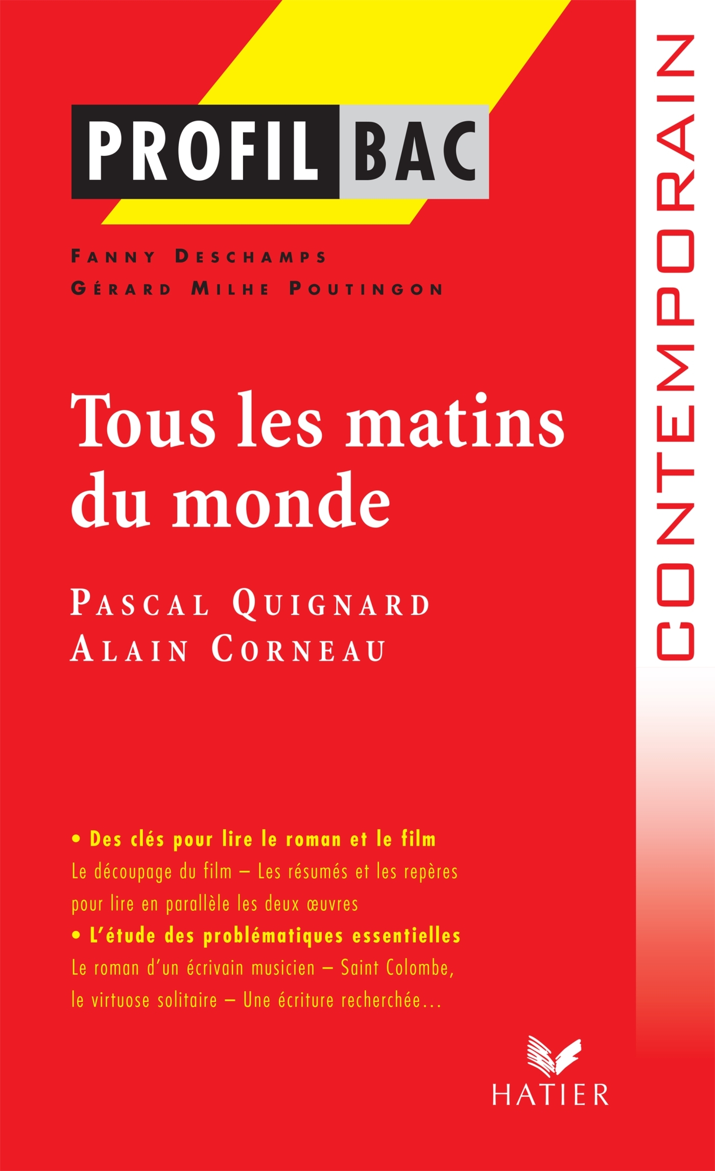 Profil - Quignard (Pascal) : Tous les matins du monde