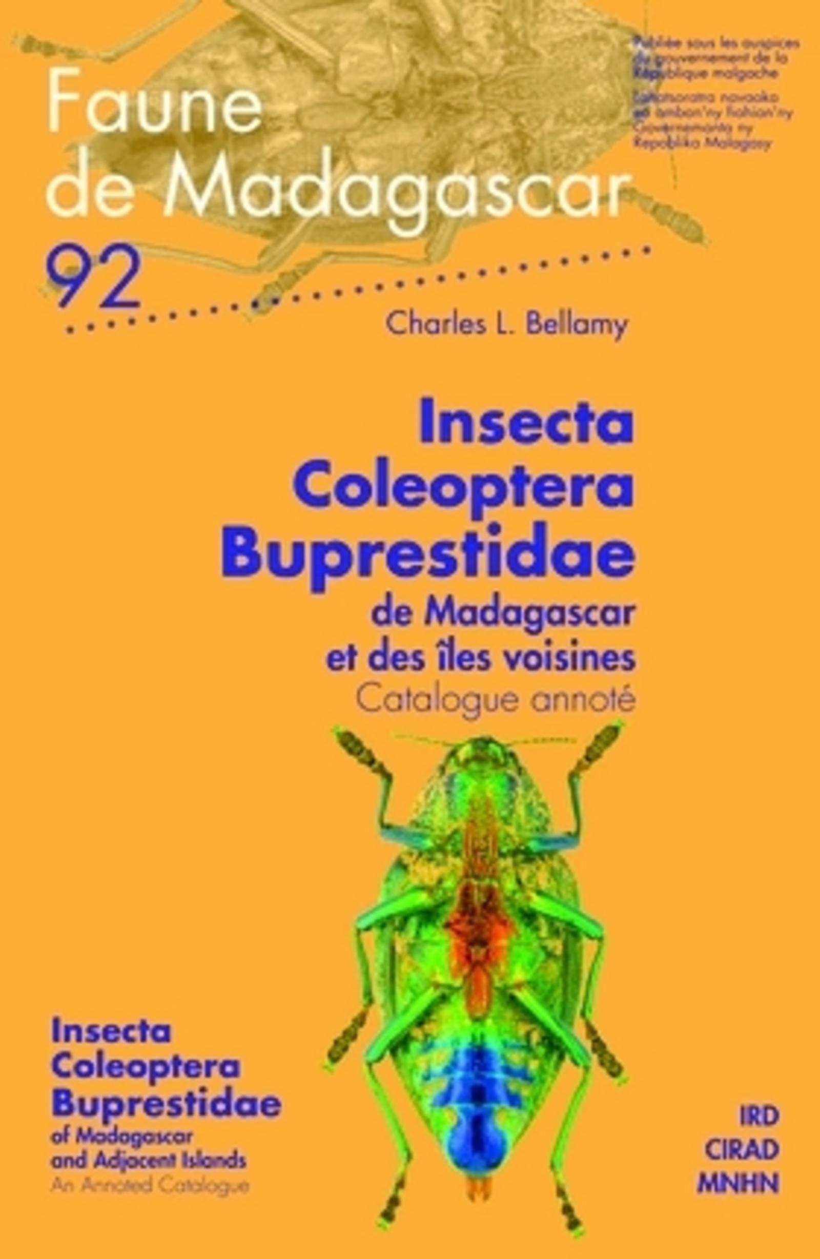 Insecta coleoptera buprestidae de madagascar et des îles voisines