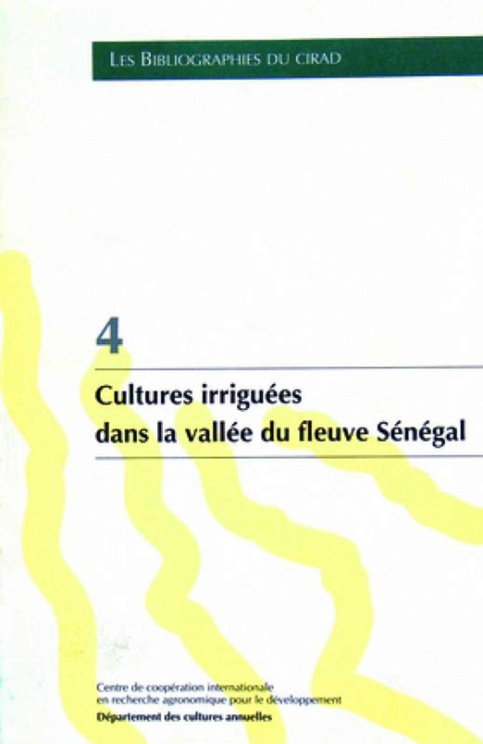 Cultures irriguées dans la vallée du fleuve sénégal