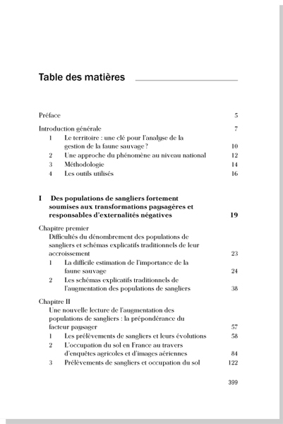Pratiques cynégétiques, transformation territoriales et régulations sociales Vers une gestion concer