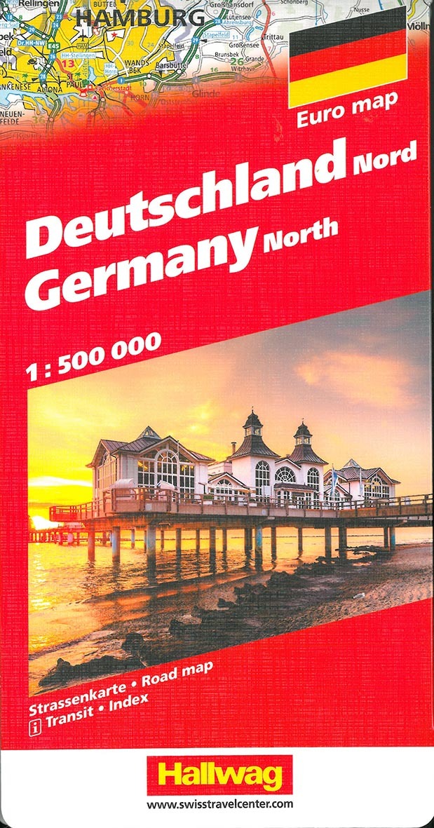 ALLEMAGNE NORD DG 1/500 000