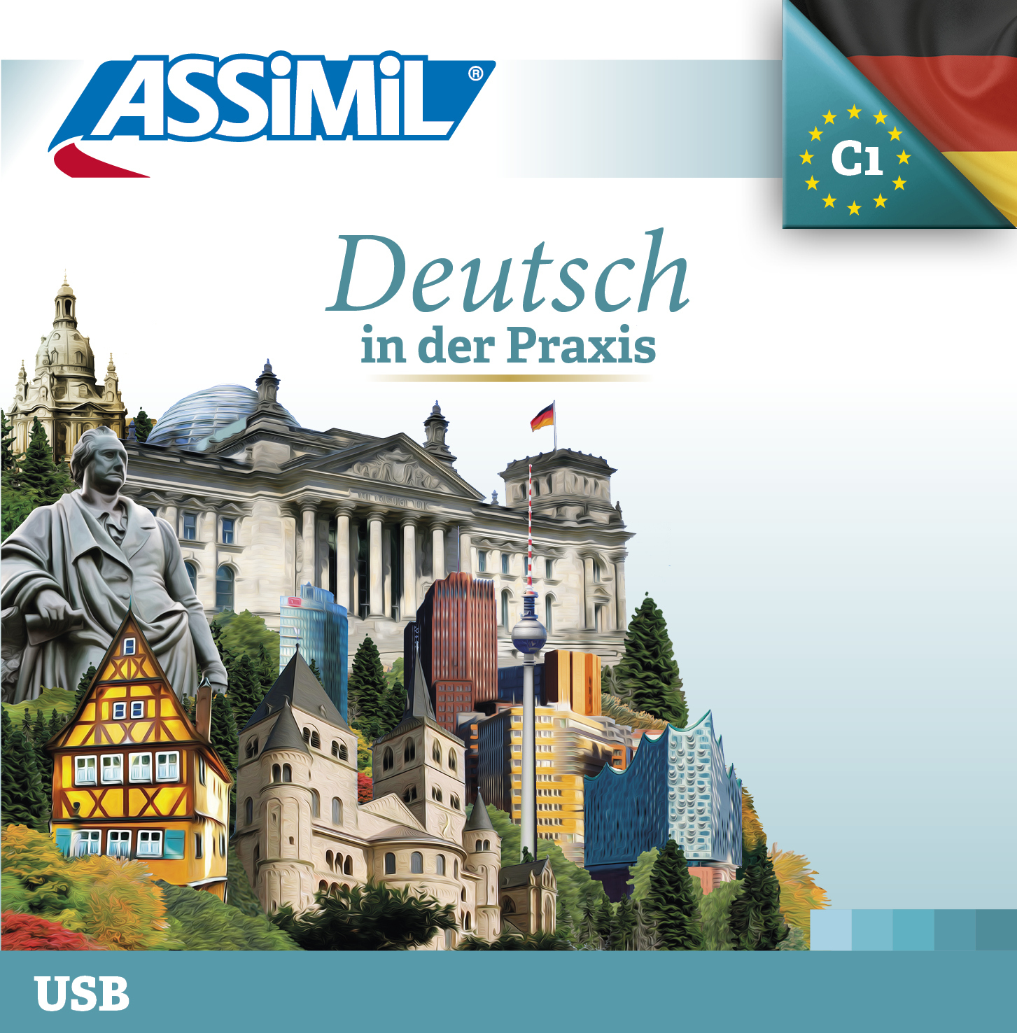 Deutsch in der praxis (usb mp3 perfectionnement allemand)