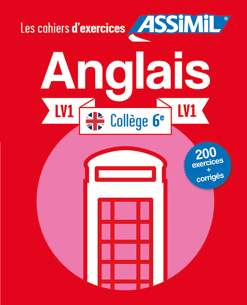 Anglais lv1 collège 6e (cahier d'exercices)
