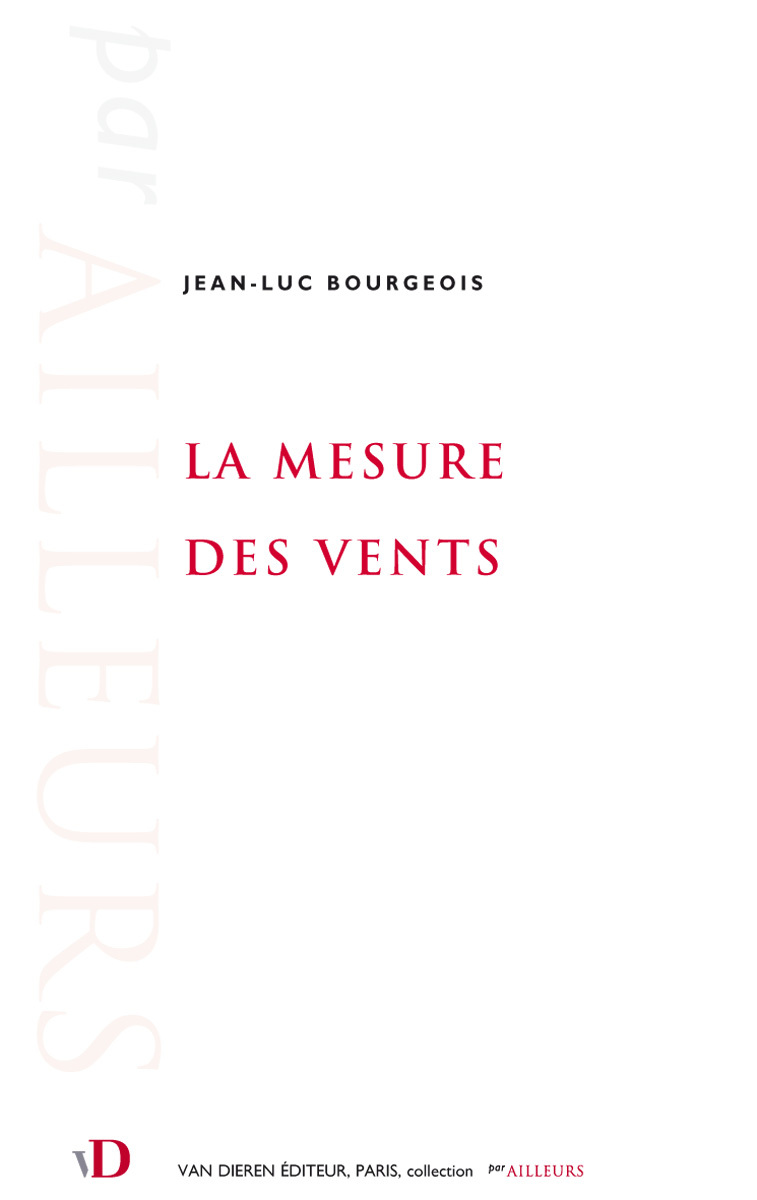 La mesure des vents