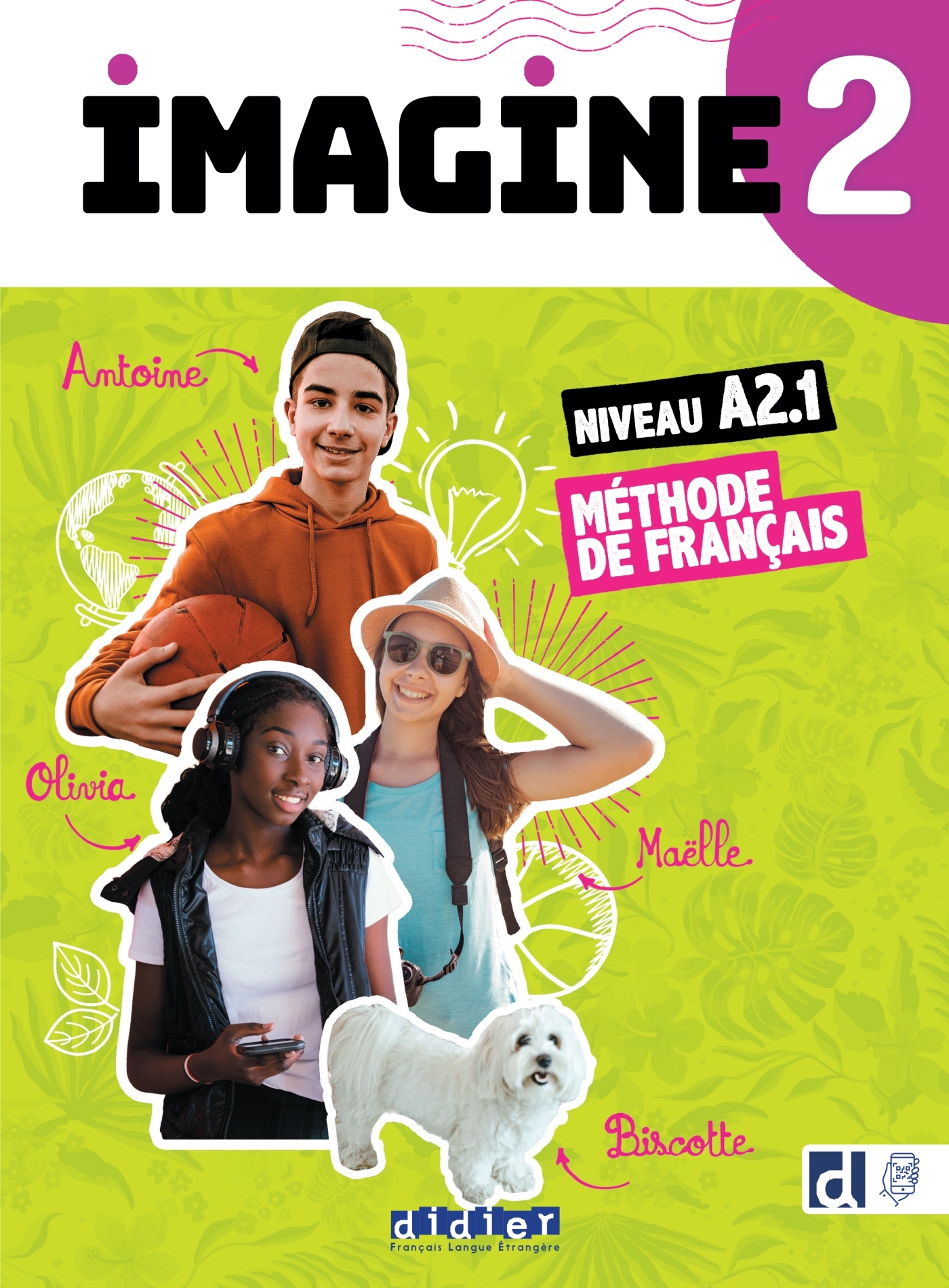Imagine 2 - Niv. A2.1 - Livre + didierfle.app