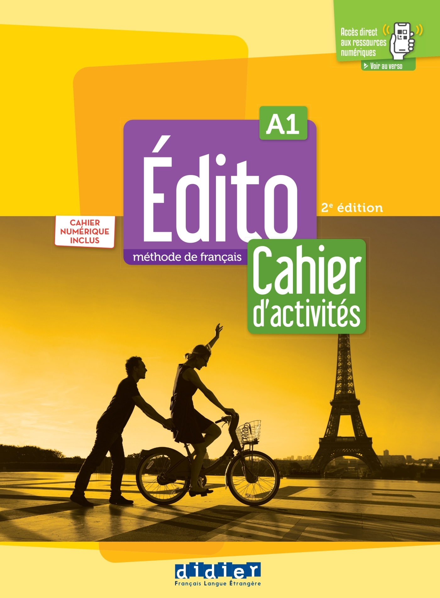 Édito A1 - édition 2022-2024 - Cahier + numérique inclus