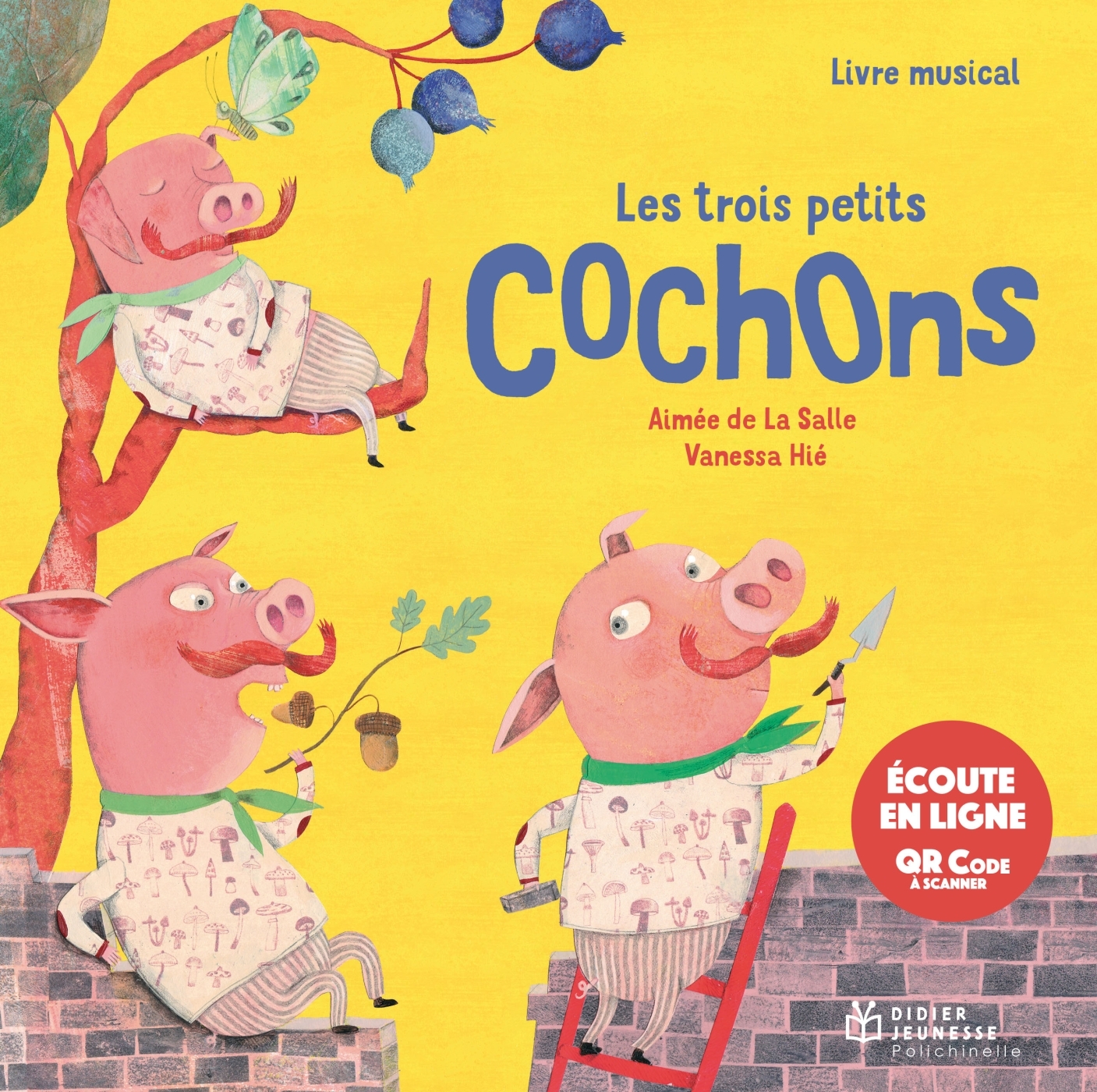 Les trois petits cochons - écoute en ligne