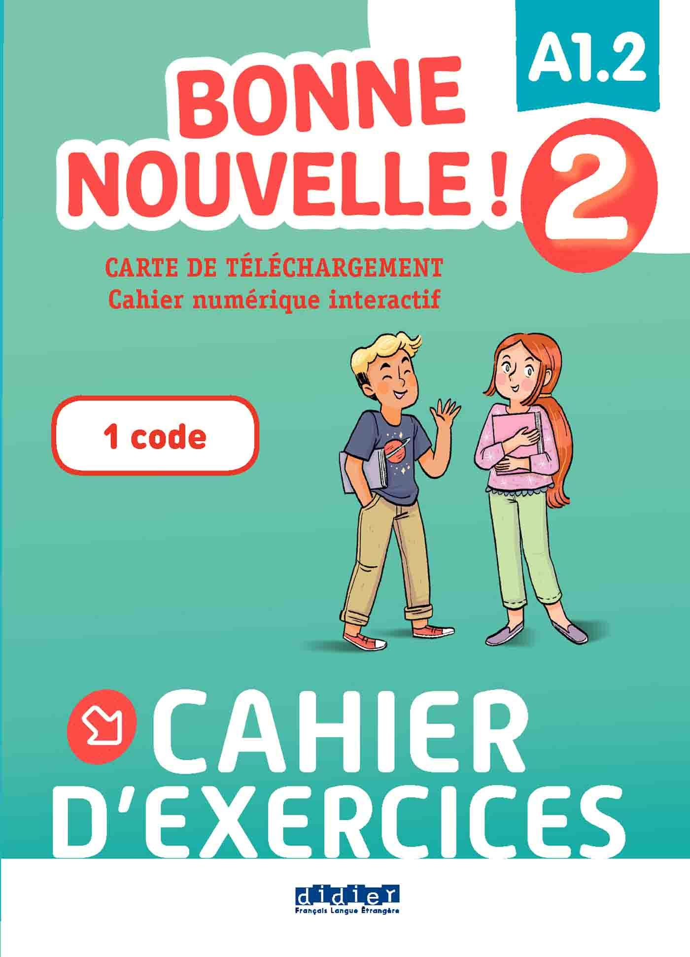 Bonne nouvelle ! - Niv.2 -  Carte de téléchargement - Cahier interactif - Elève