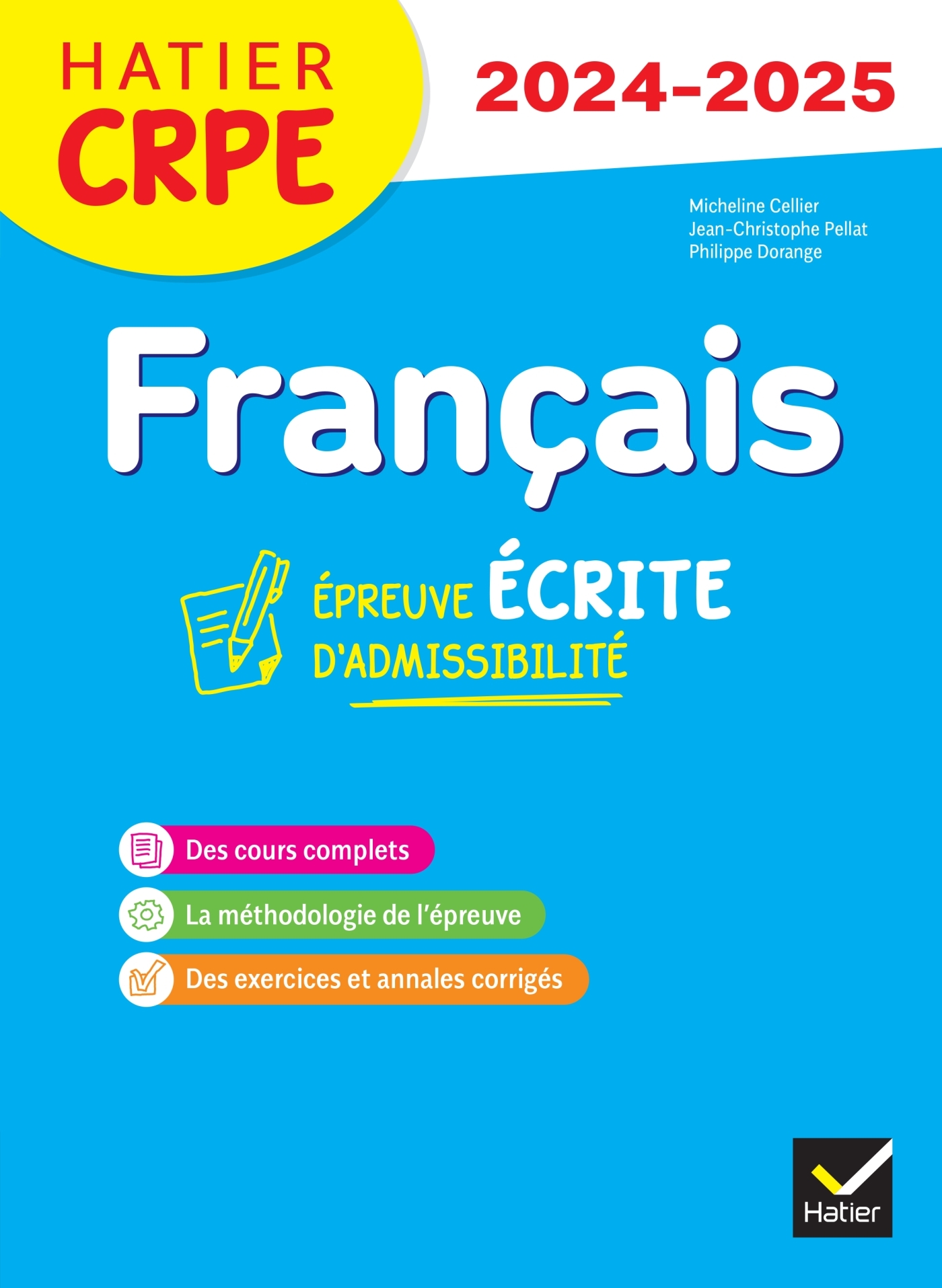 Français - CRPE 2024-2025 - Epreuve écrite d'admissibilité