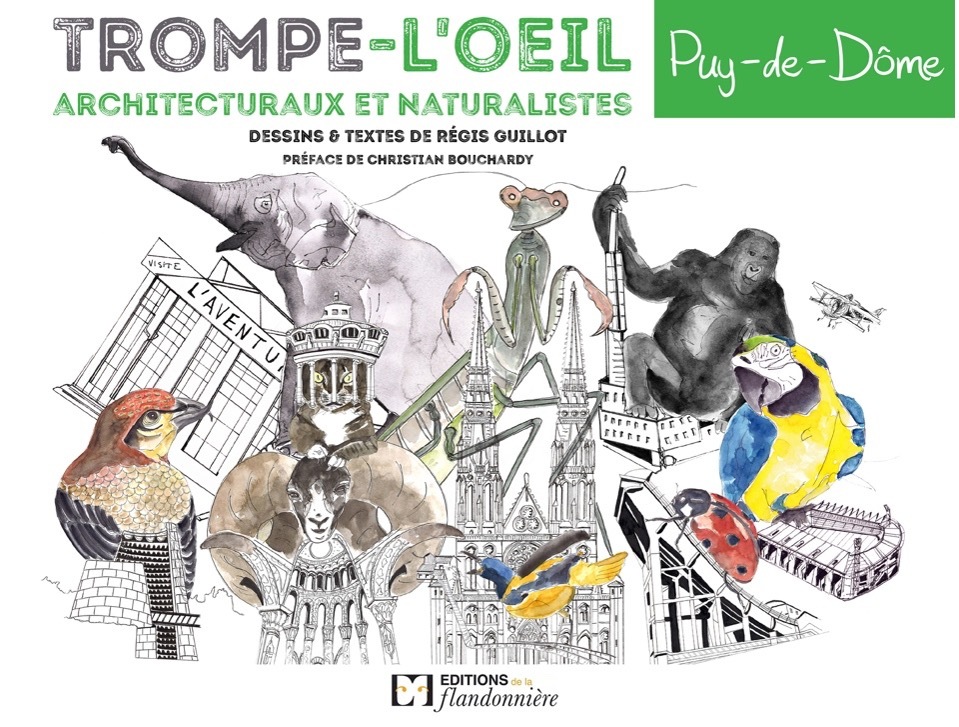 Trompe-l'oeil architecturaux et naturalistes - Puy-de-Dôme