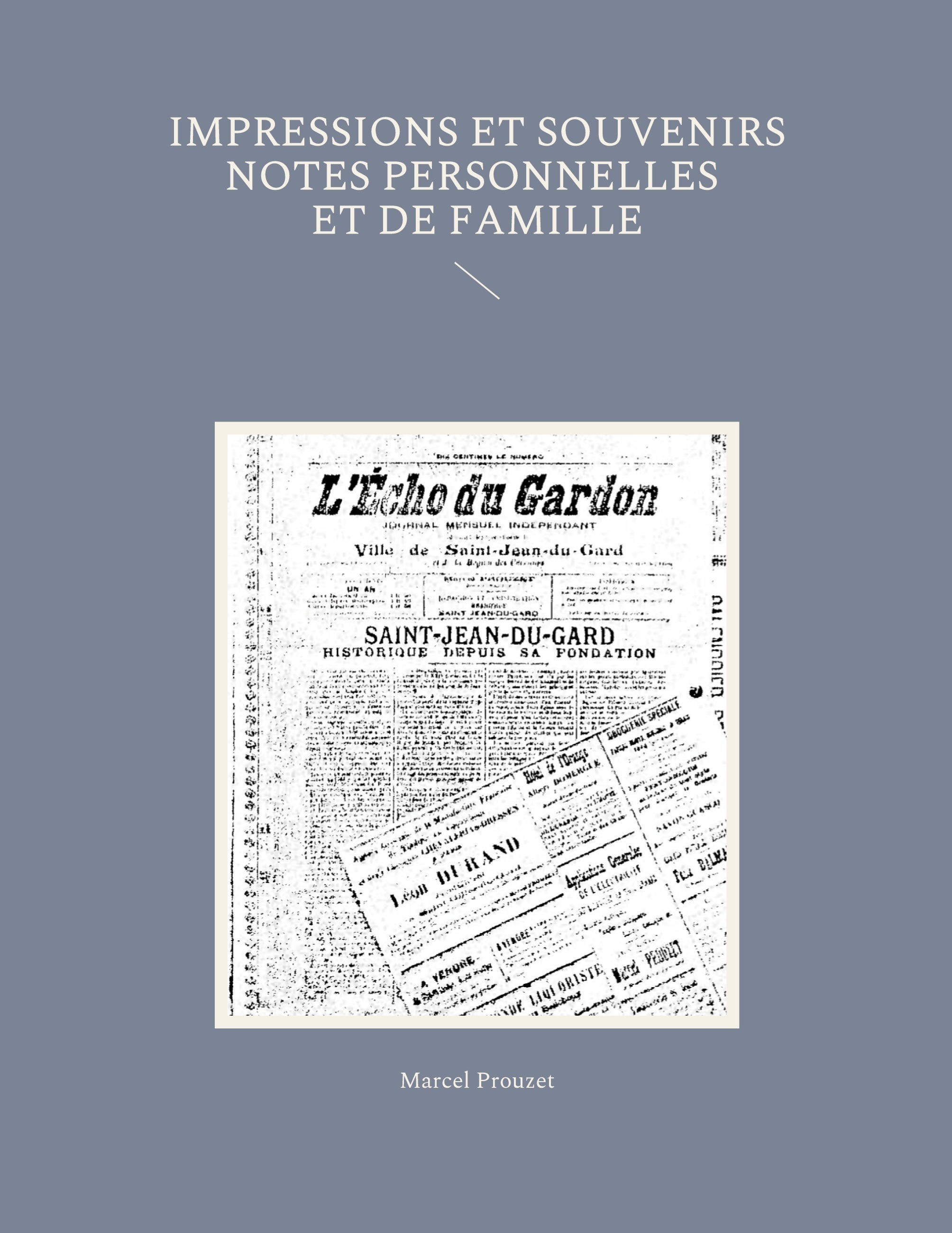 Journal Marcel Prouzet