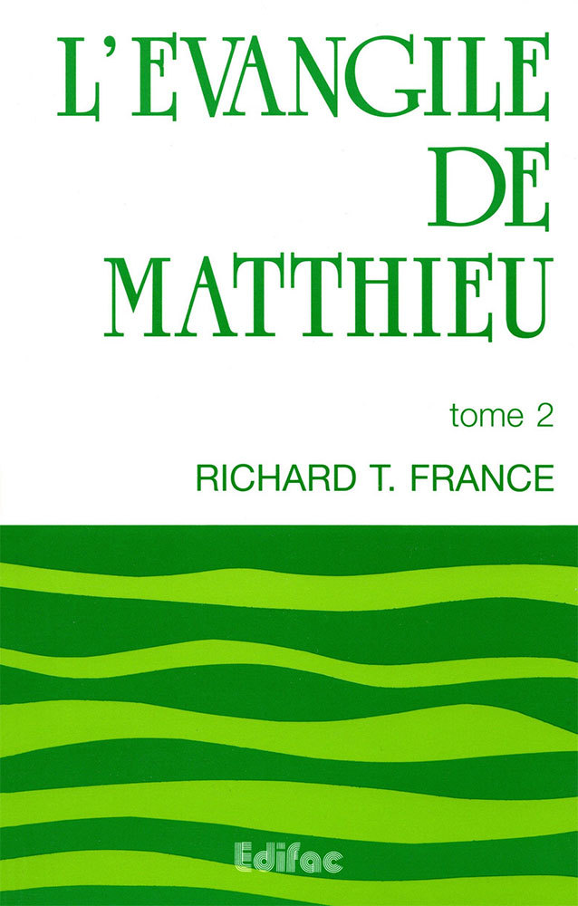 L’Évangile de Matthieu. Tome 2. Commentaire biblique CEB