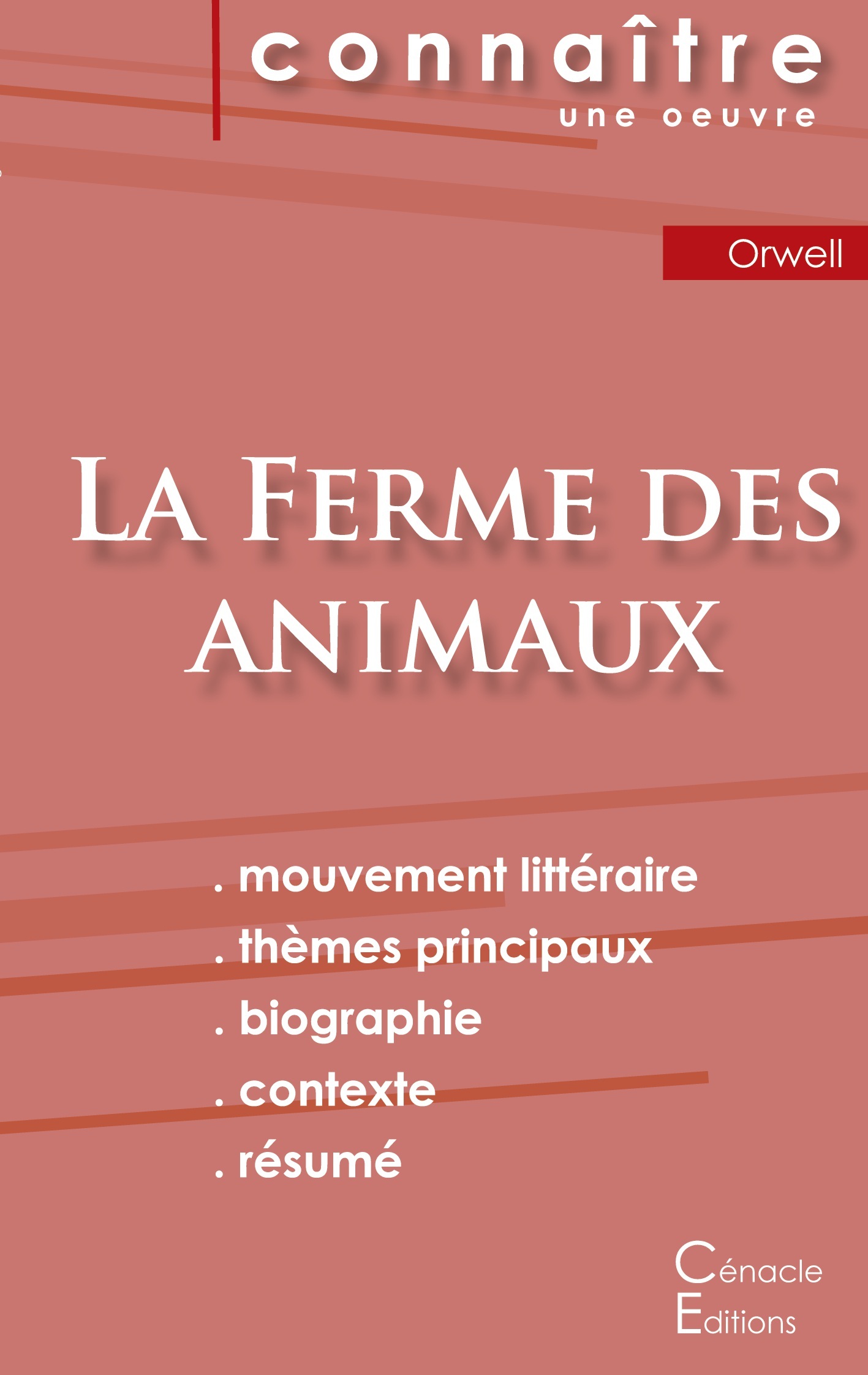 Fiche de lecture La Ferme des animaux de George Orwell (Analyse littéraire de référence et résumé complet)